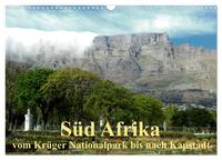 Süd Afrika - vom Krüger Nationalpark bis nach Kapstadt (Wandkalender 2025 DIN A3 quer), CALVENDO Monatskalender