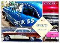 BUICK '55 - Mit 70 unterwegs in Kuba (Tischkalender 2025 DIN A5 quer), CALVENDO Monatskalender