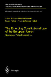 The Emerging Constitutional Law of the European Union