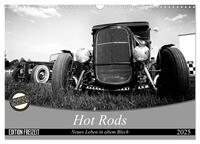 Hot Rods - Neues Leben in altem Blech (Wandkalender 2025 DIN A3 quer), CALVENDO Monatskalender