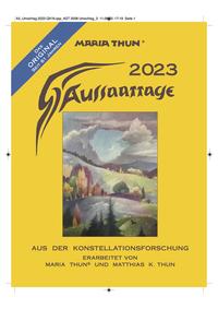 Aussaattage 2023 Maria Thun