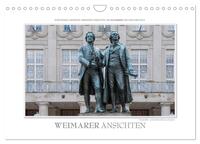 Emotionale Momente: Weimarer Ansichten. (Wandkalender 2025 DIN A4 quer), CALVENDO Monatskalender