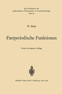 Fastperiodische Funktionen