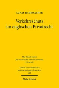 Verkehrsschutz im englischen Privatrecht