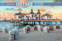 Ostsee Globetrotter Kalender 2026 - Von behaglichen Strandkörben und rauen Küsten