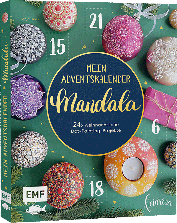 Mein Adventskalender-Buch: Mandala