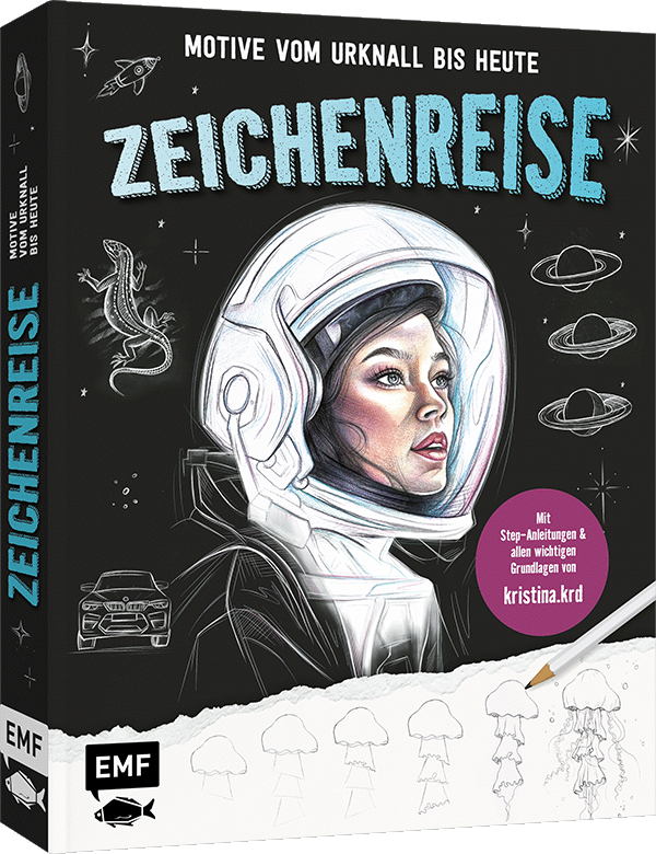 Zeichenreise – Motive vom Urknall bis heute