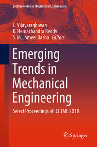 Emerging Trends in Mechanical Engineering