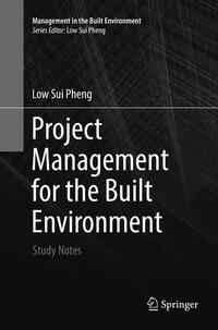 Project Management for the Built Environment