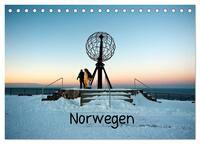 Norwegen (Tischkalender 2025 DIN A5 quer), CALVENDO Monatskalender