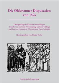 Die Oldersumer Disputation von 1526