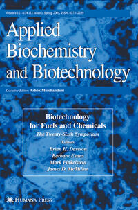 Twenty-Sixth Symposium on Biotechnology for Fuels and Chemicals