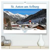 St. Anton am Arlberg (hochwertiger Premium Wandkalender 2025 DIN A2 quer), Kunstdruck in Hochglanz