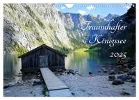 Traumhafter Königssee (Wandkalender 2025 DIN A4 quer), CALVENDO Monatskalender