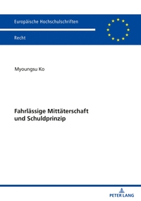 Fahrlässige Mittäterschaft und Schuldprinzip