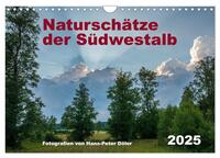 Naturschätze der Südwestalb (Wandkalender 2025 DIN A4 quer), CALVENDO Monatskalender