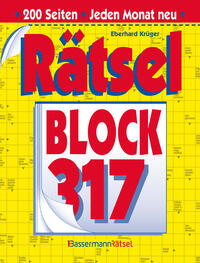 Rätselblock 317 (5 Exemplare à 2,99 €)