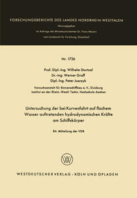 Untersuchung der bei Kurvenfahrt auf flachem Wasser auftretenden hydrodynamischen Kräfte am Schiffskörper