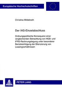 Der IAS-Einzelabschluss