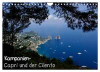 Kampanien – Capri und der Cilento (Wandkalender 2025 DIN A4 quer), CALVENDO Monatskalender