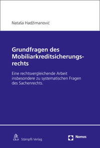 Grundfragen des Mobiliarkreditsicherungsrechts