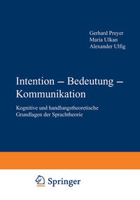 Intention — Bedeutung — Kommunikation