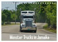 Monster Trucks in Jamaika (Tischkalender 2025 DIN A5 quer), CALVENDO Monatskalender