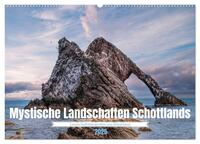 Mystische Landschaften Schottlands (Wandkalender 2025 DIN A2 quer), CALVENDO Monatskalender