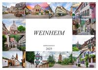 Weinheim Impressionen (Wandkalender 2025 DIN A3 quer), CALVENDO Monatskalender