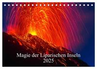 Magie der Liparischen Inseln 2025 (Tischkalender 2025 DIN A5 quer), CALVENDO Monatskalender