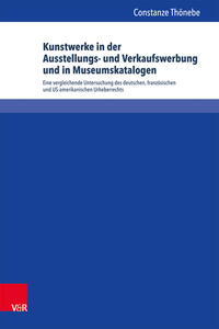 Kunstwerke in der Ausstellungs- und Verkaufswerbung und in Museumskatalogen