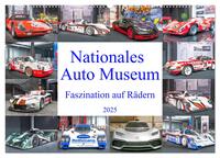 Nationales Auto Museum, Faszination auf Rädern (Wandkalender 2025 DIN A2 quer), CALVENDO Monatskalender