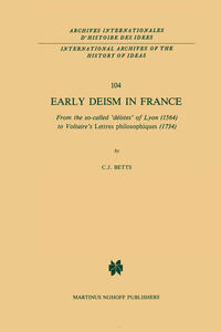 Early Deism in France