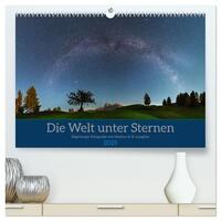 Welt unter Sternen (hochwertiger Premium Wandkalender 2025 DIN A2 quer), Kunstdruck in Hochglanz