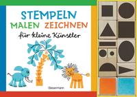 Stempeln, malen, zeichnen-Set