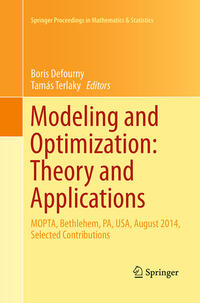 Modeling and Optimization: Theory and Applications