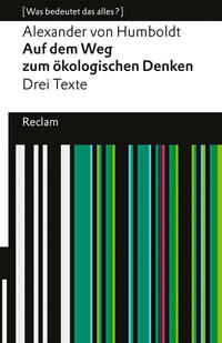 Auf dem Weg zum ökologischen Denken. Drei Texte. [Was bedeutet das alles?]