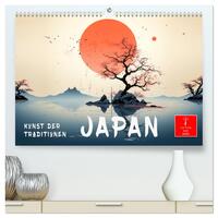 Japan - Kunst der Traditionen (hochwertiger Premium Wandkalender 2025 DIN A2 quer), Kunstdruck in Hochglanz