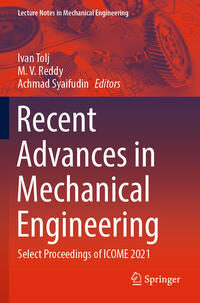 Recent Advances in Mechanical Engineering