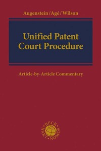 Unified Patent Court Procedure