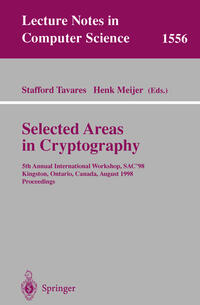 Selected Areas in Cryptography