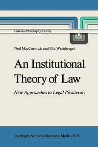 An Institutional Theory of Law