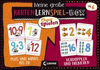 Clever spielen - Meine große KartenLernSpiel-Box - Plus und Minus bis 20/Verdoppeln und Halbieren