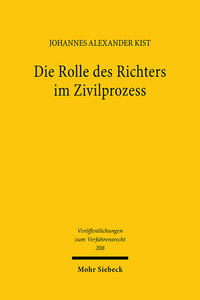 Die Rolle des Richters im Zivilprozess