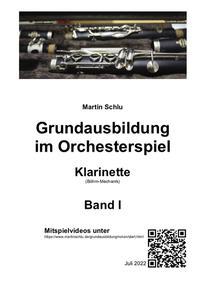 Grundausbildung im Orchesterspiel, Klarinette (Böhm) in Bb, Band 1