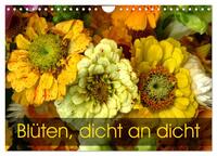 Blüten dicht an dicht (Wandkalender 2025 DIN A4 quer), CALVENDO Monatskalender