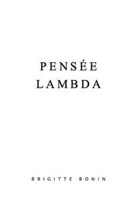 Pensée Lambda