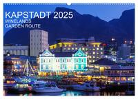 Kapstadt, Winelands und Garden Route (Wandkalender 2025 DIN A2 quer), CALVENDO Monatskalender