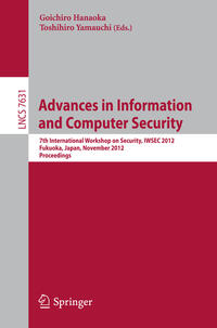 Advances in Information and Computer Security