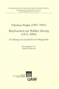 Nikolaus Poppe (1897-1991) Briefwechsel mit Walther Heissig (1913-2005)